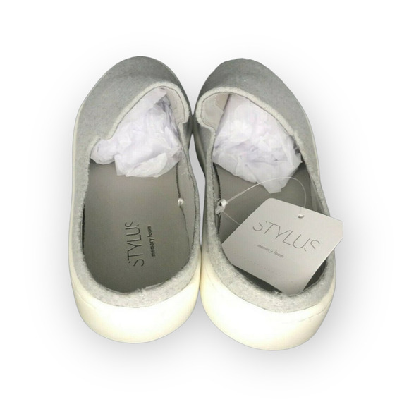 STYLUS Wildflower Slip-on Slide Gray Size 10 NIB - Picture 6 of 9
